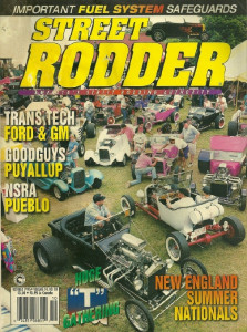 STREET RODDER 1995 OCT - TH350 UPGRADE, NATIONALS, C4 UPDATE, ENGINE PREP